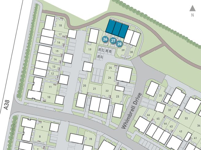 Site plan - artist impression subject to change